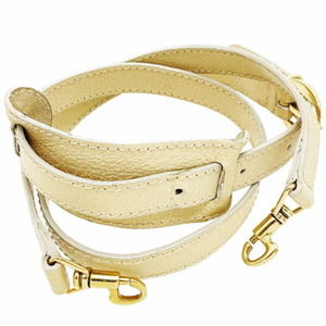 Gucci Bag Strap Leather Cream GUCCI Shoulder KK-12852